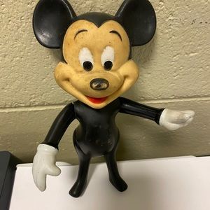 Vintage Mickey Mouse figure signed c. 1960